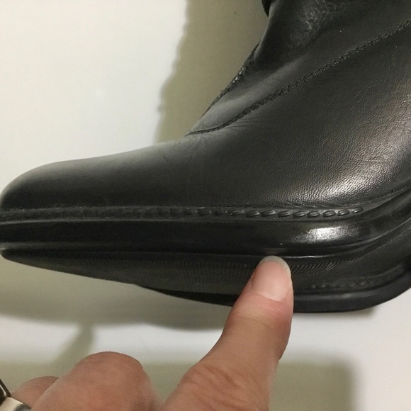 St. Emile leather knee high lace up zip boots - Picture 15 of 16